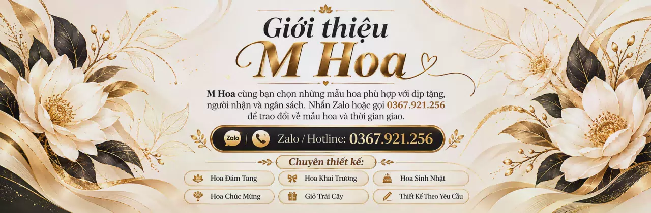 Ảnh bìa Shop hoa tươi Phú Lộc - Tư vấn mẫu hoa hợp ngân sách